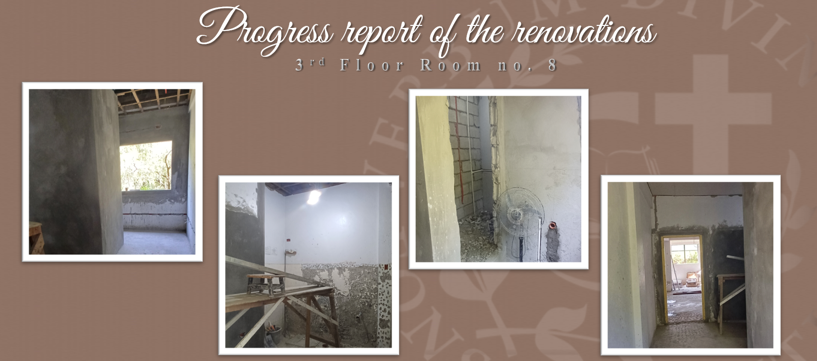 Progress report on the Renovations (3rd Floor Room no. 8)